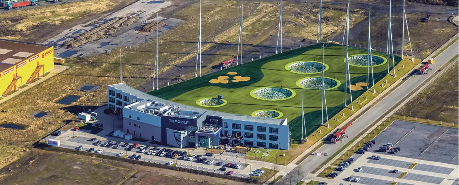 Topgolf zieht die Menschen an